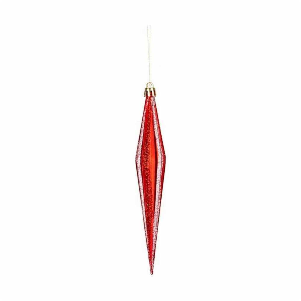 Christmas bauble Krist+ Red PVC 8,5 x 3,5 x 19 cm Streched