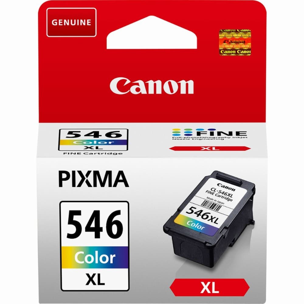 Original Ink Cartridge Canon CL-546XL Tricolour Yellow Cyan Magenta