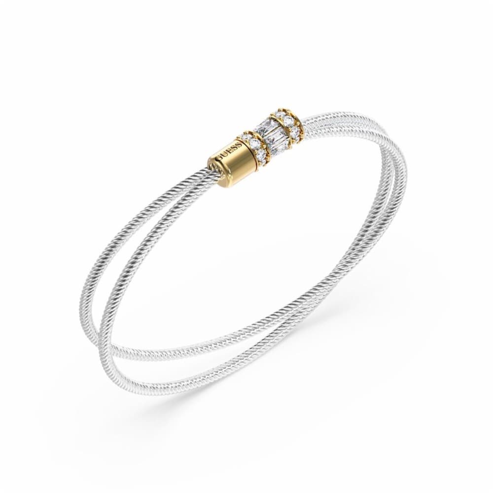 Ladies' Bracelet Guess JUBB05395JWYGRHS Silver