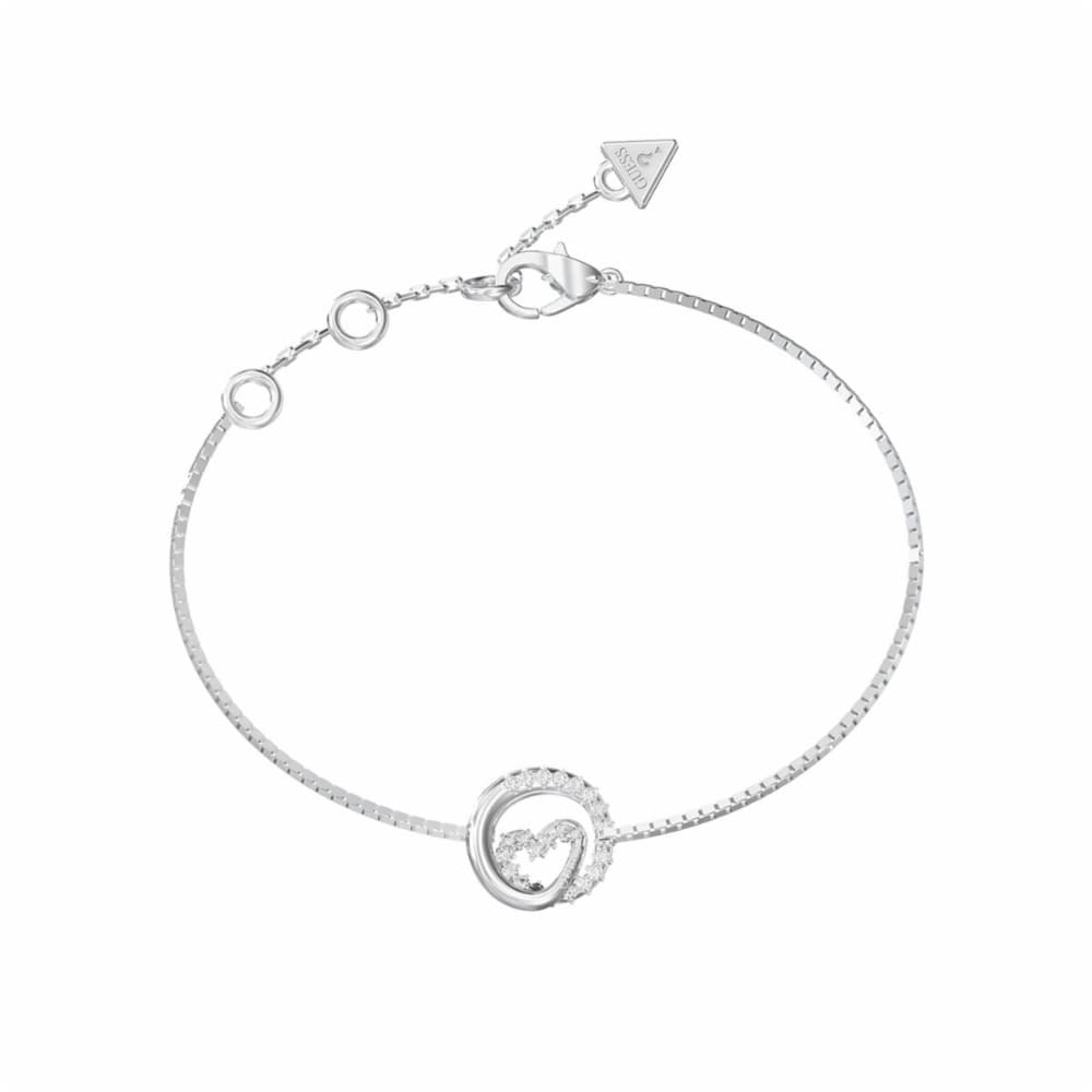 Ladies' Bracelet Guess JUBB05527JWRHS Silver