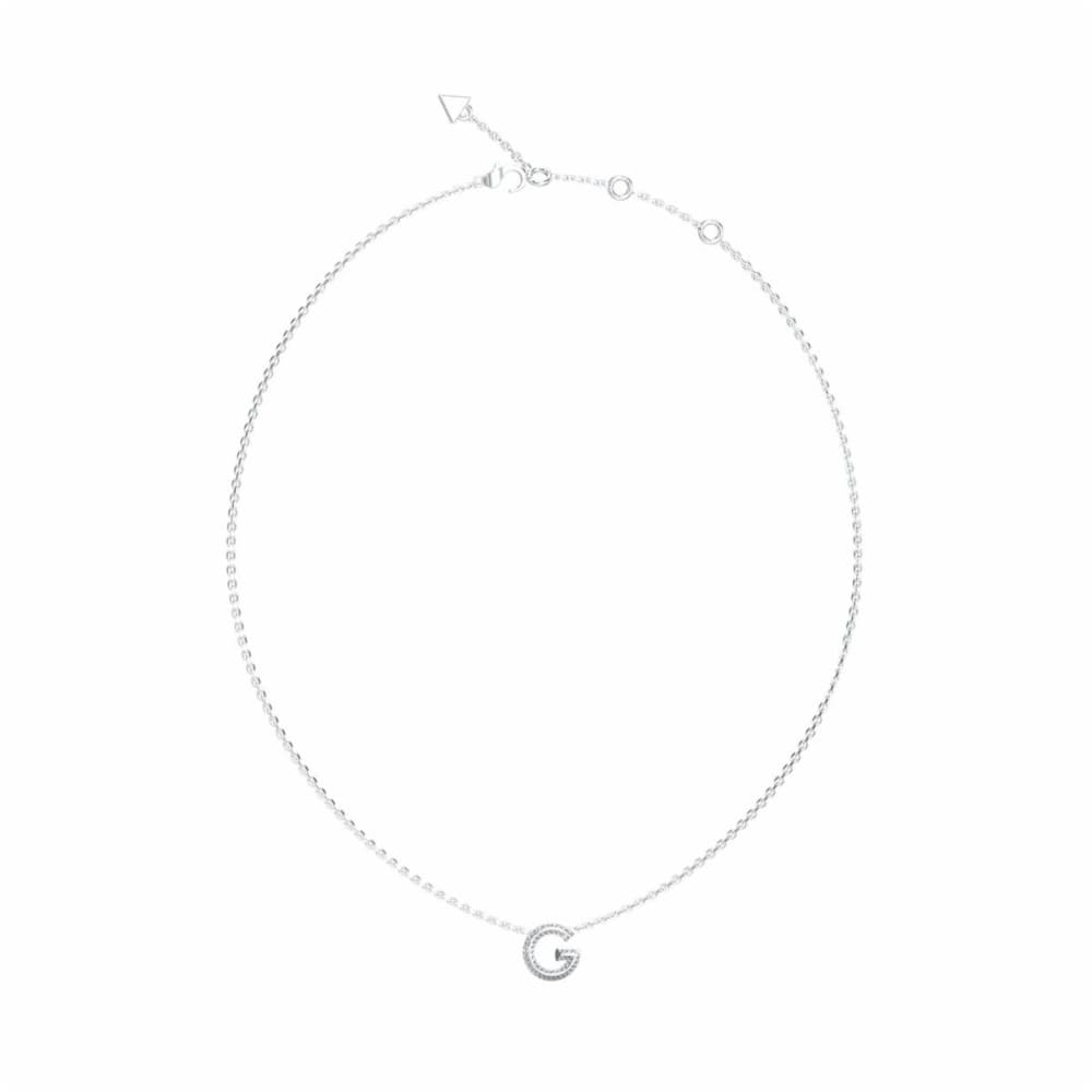 Ladies' Necklace Guess JUBN05441JWRHT-U Silver