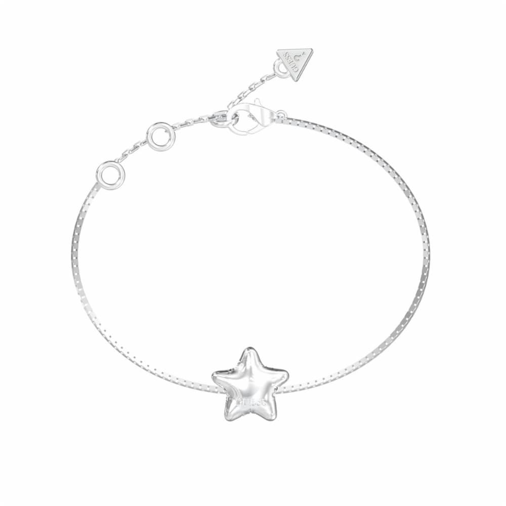 Ladies' Bracelet Guess JUBB05546JWRHS Silver