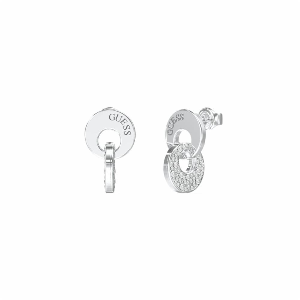 Ladies' Earrings Guess JUBE05221JWRHT-U Silver