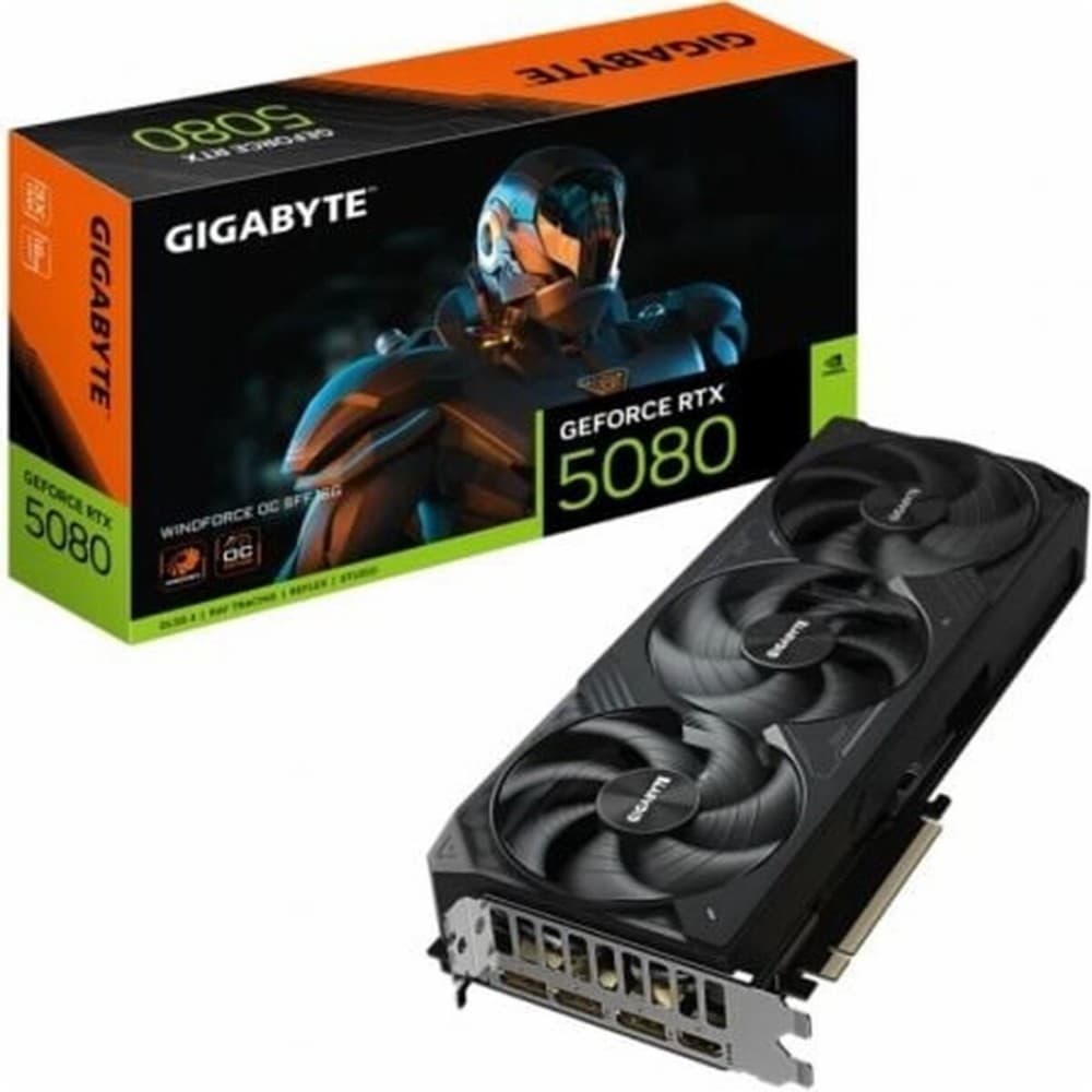 Graphics card Gigabyte 9VN5080WO-00-G10 GEFORCE RTX 5080 16 GB GDDR7
