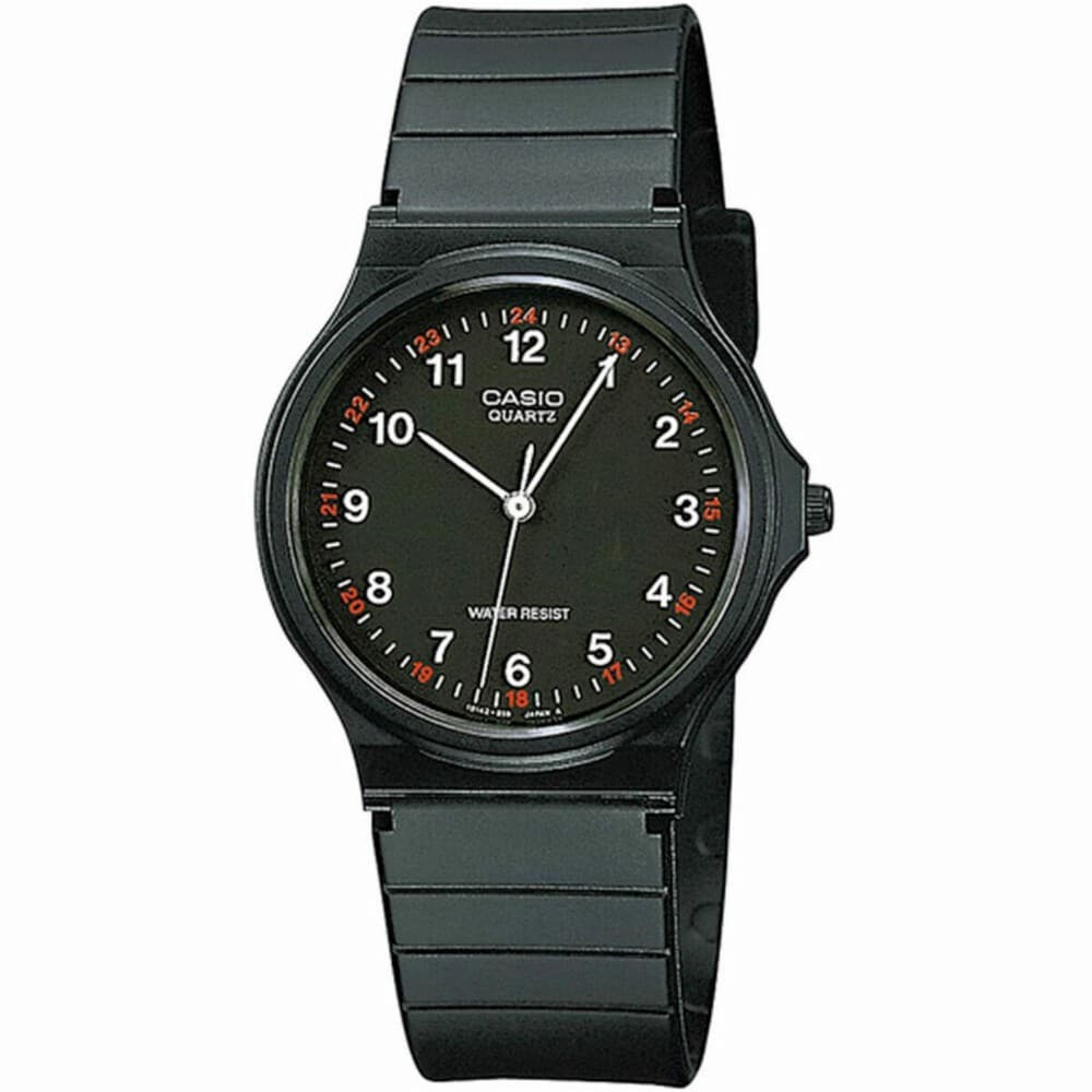 Men's Watch Casio MQ-24-1BLLEG Black (Ø 34 mm)