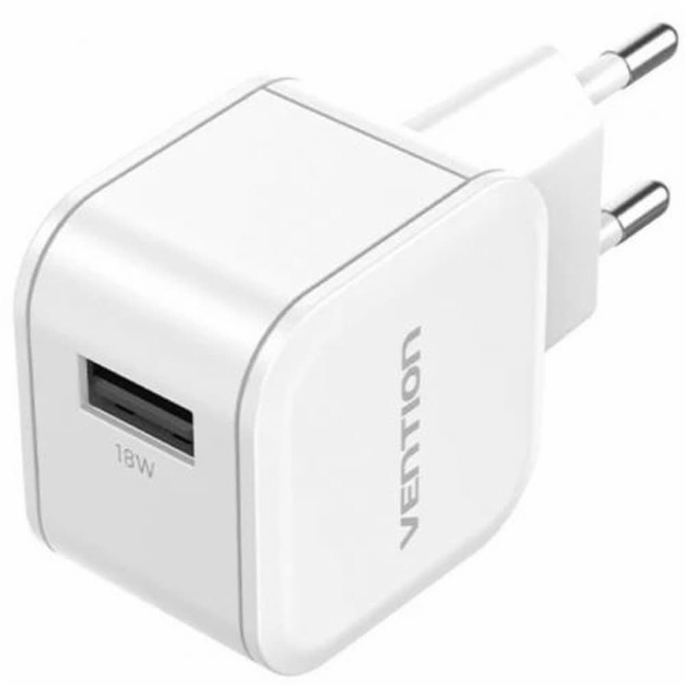 Wall Charger Vention FEKW0-EU Black 18 W