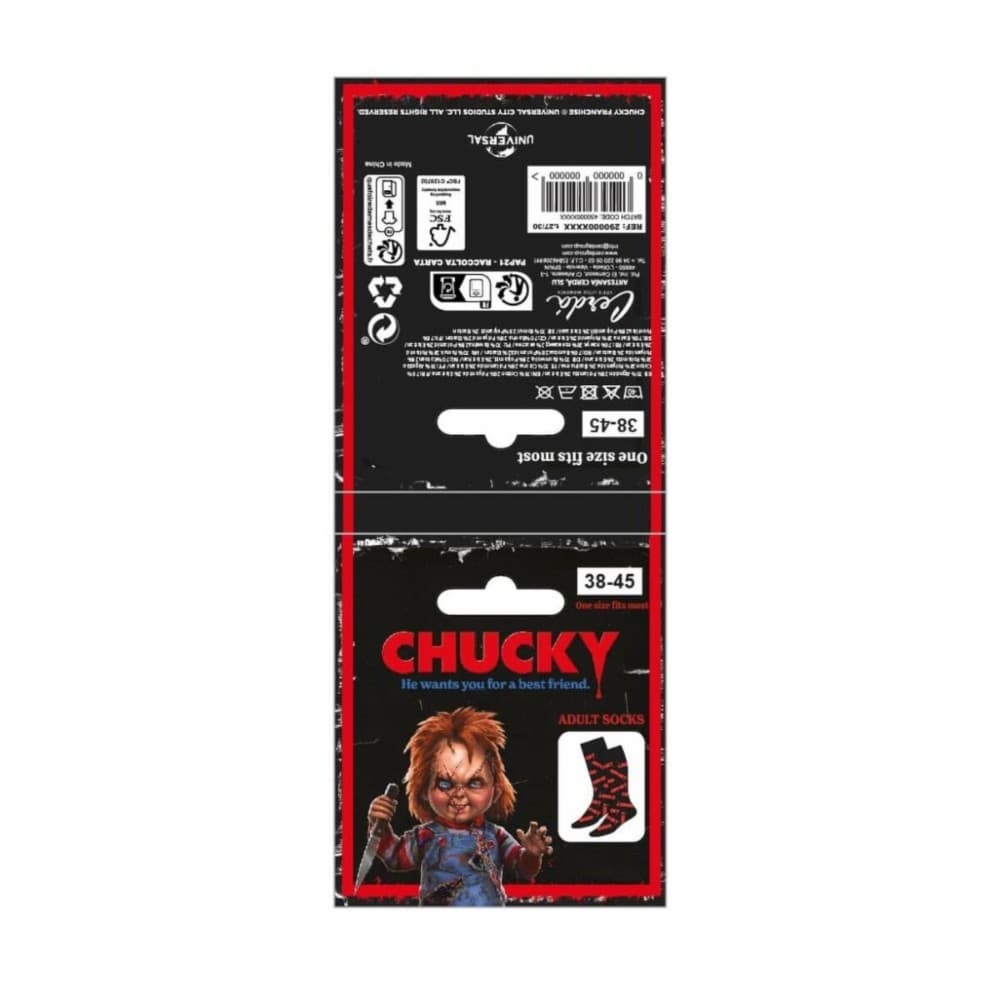 Socks Chucky black 38-45