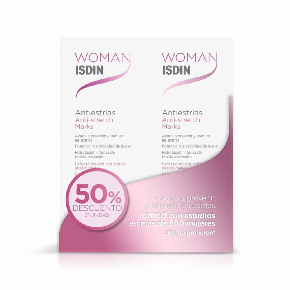 Anti-Stretch Mark Cream Isdin Woman 250 ml 2 x 250 ml