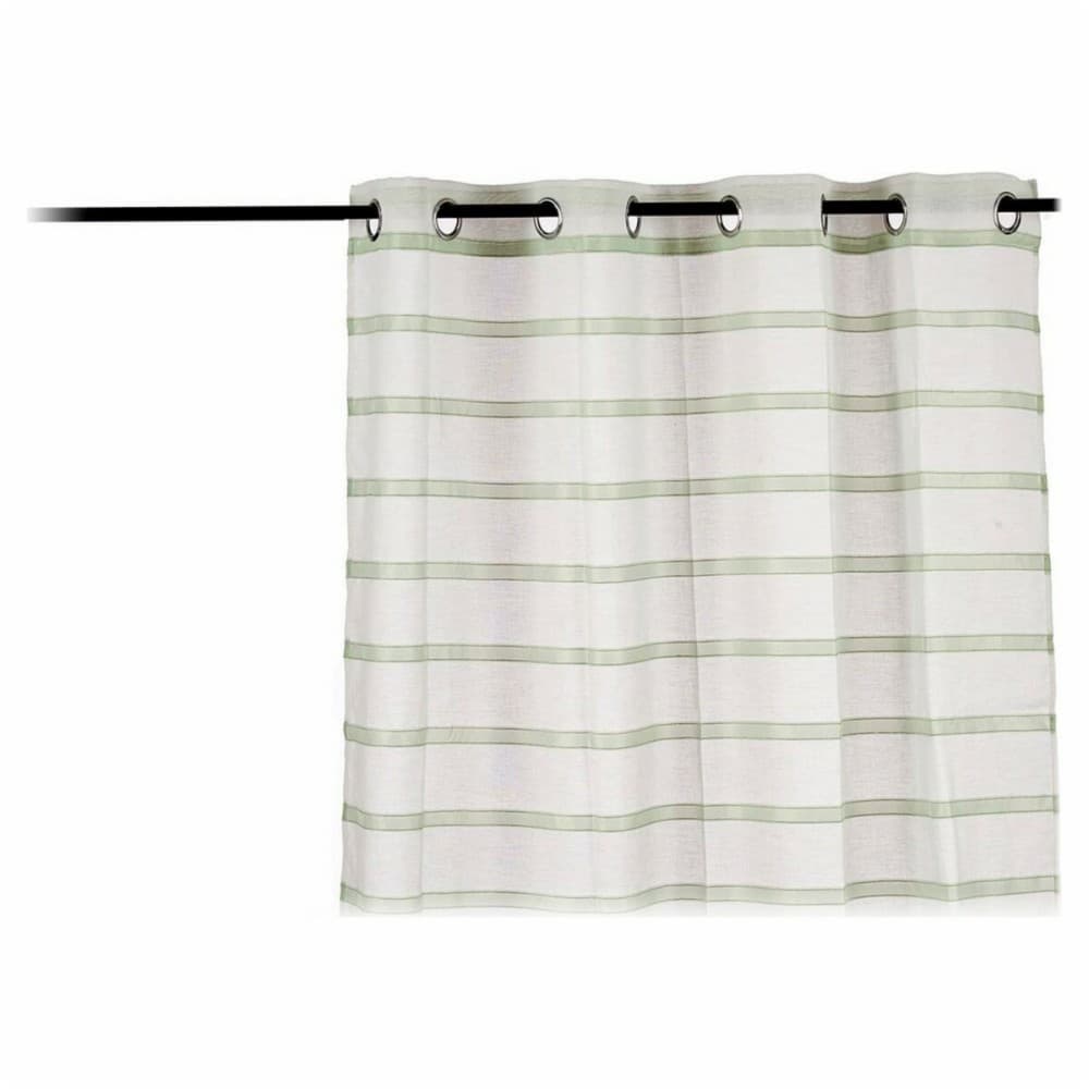 Curtain Gift Decor Green 140 x 0,1 x 260 cm Net curtain Stripes