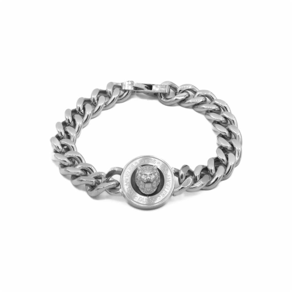 Men's Bracelet Guess JUMB01314JWSTBKS Stainless steel 25 cm