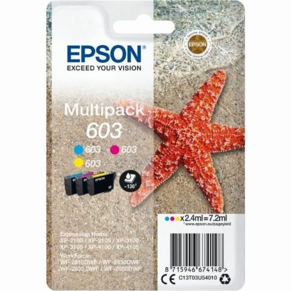 Original Ink Cartridge Epson 603 Cyan/Magenta/Yellow