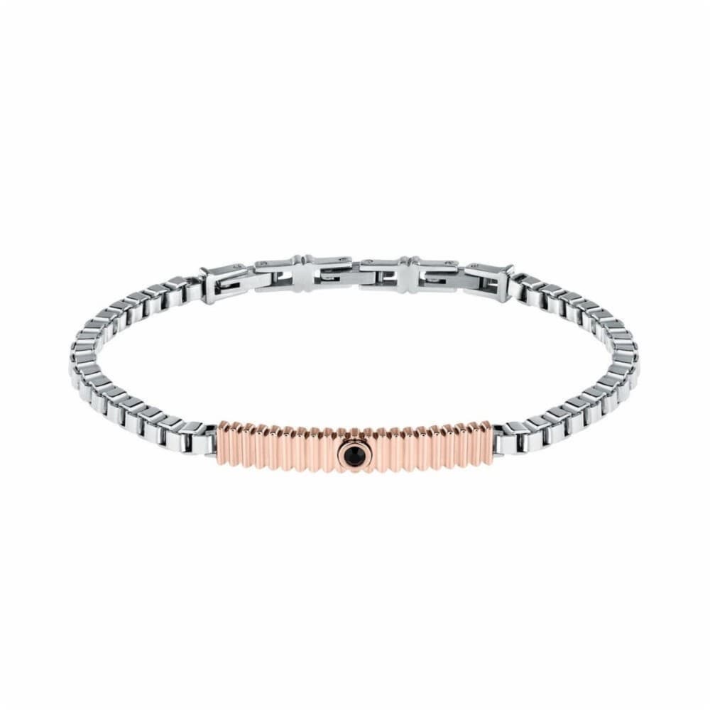 Men's Bracelet Morellato SABH32 Stainless steel Steel Silver