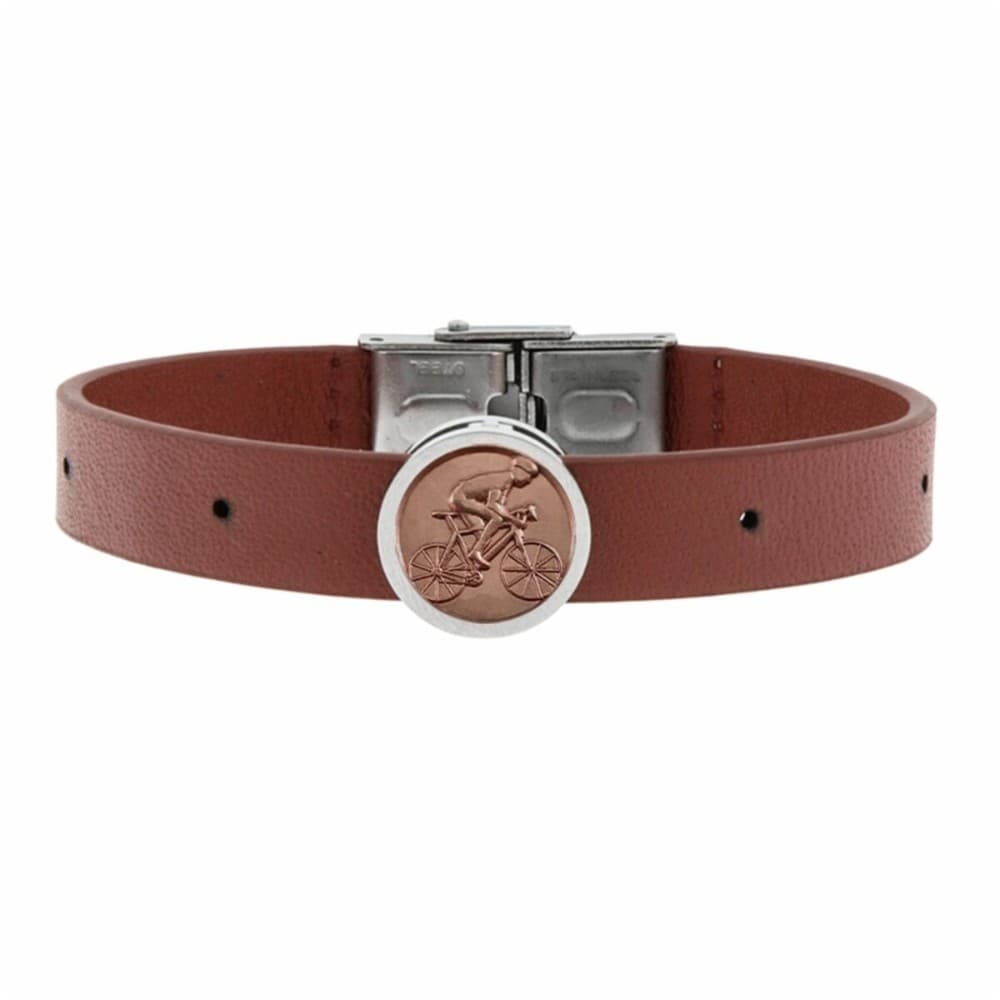 Men's Bracelet Talent Jewels TJA-1-01-02-4-2 Brown