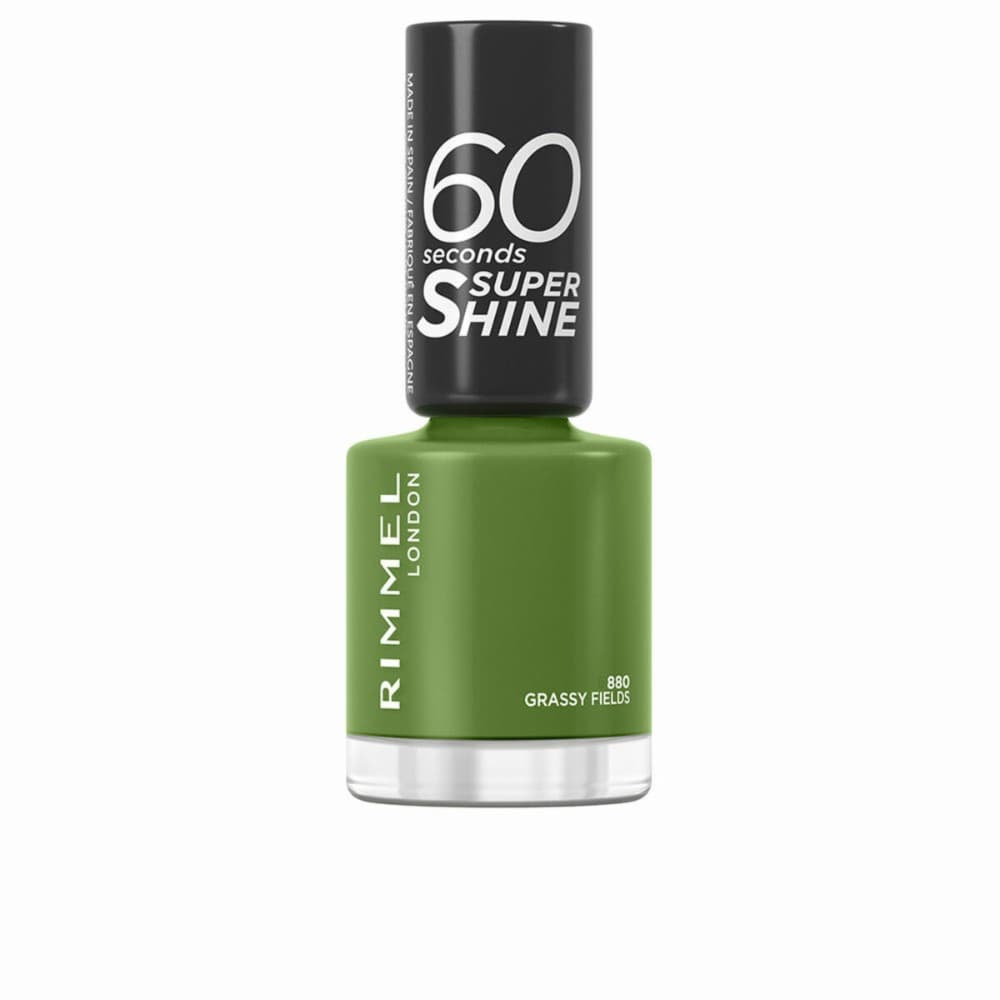 nail polish Rimmel London 60 Seconds Super Shine Nº 880 Grassy fieldsh Nº 880-Grassy Fieldsh 8 ml