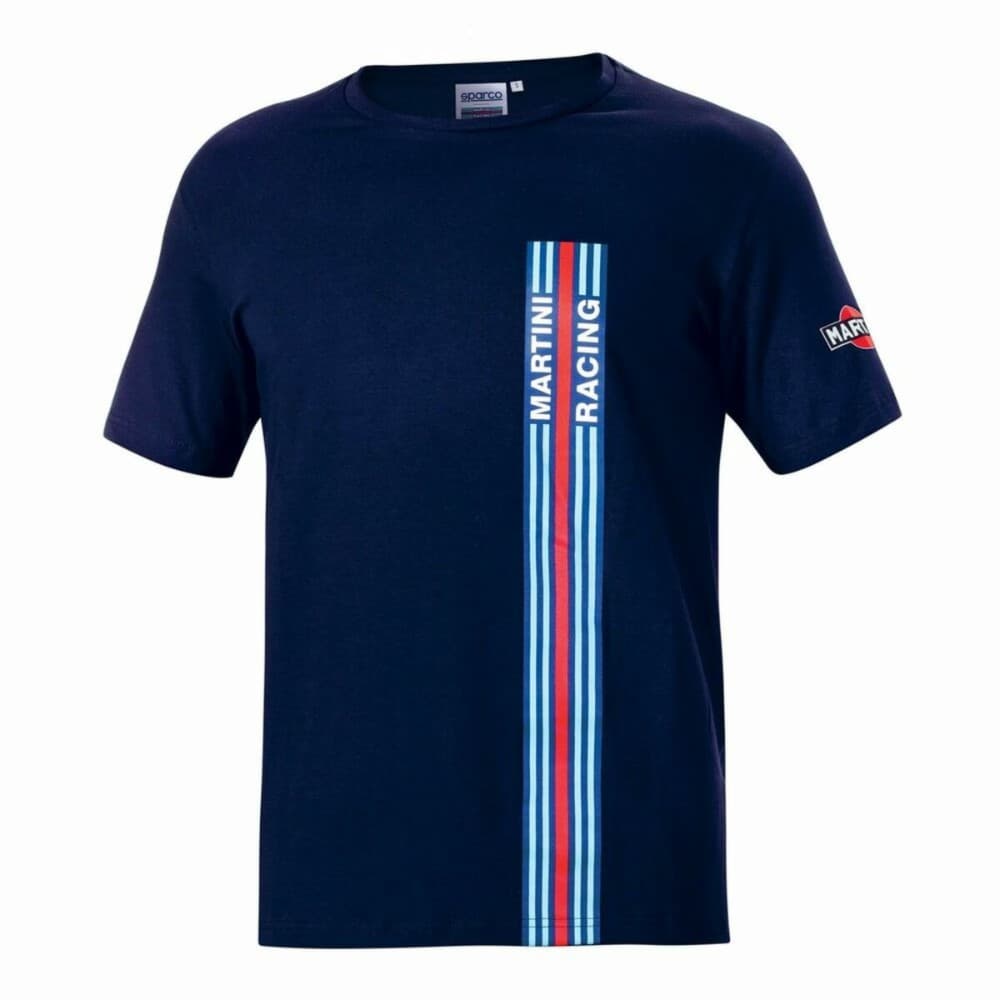 T-shirt Sparco BIG STRIPES MARTINI-R Blue (XXL)