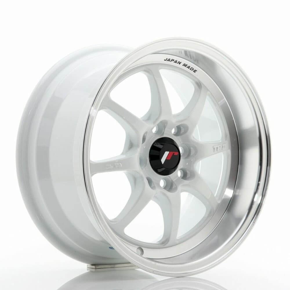 Car Wheel Rim Japan Racing TFII White 15" PCD 4x114 ET30 CB 73,1