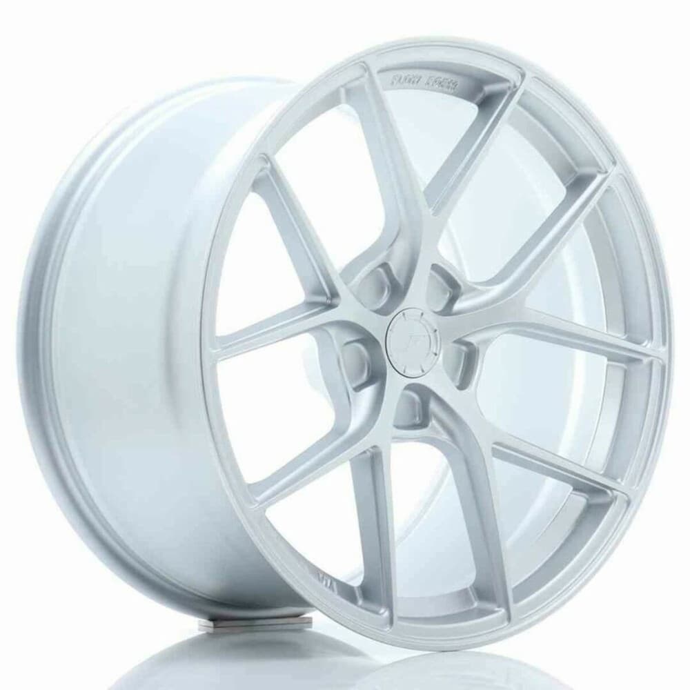 Car Wheel Rim Japan Racing SL01 Silver ET25 Matt 19"