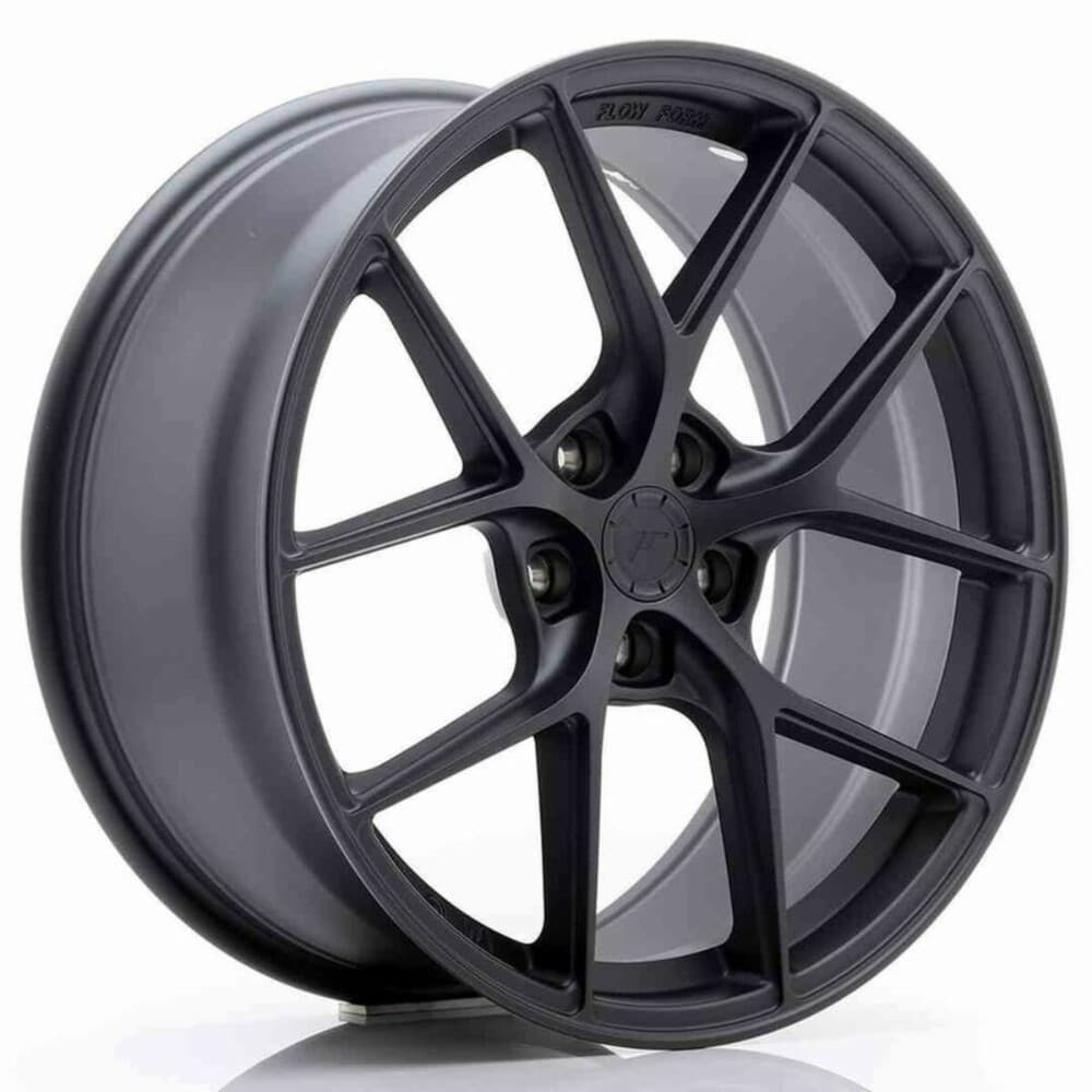 Car Wheel Rim Japan Racing SL01 Grey PCD 5x112 ET40 Matt 19"