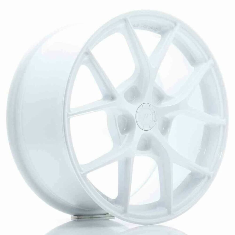 Car Wheel Rim Japan Racing SL01 White ET20