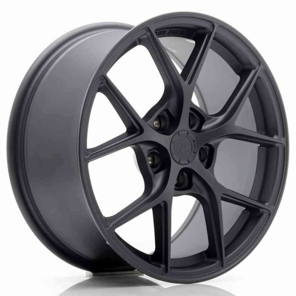 Car Wheel Rim Japan Racing SL01 Grey PCD 5x112 ET40 Matt 17"