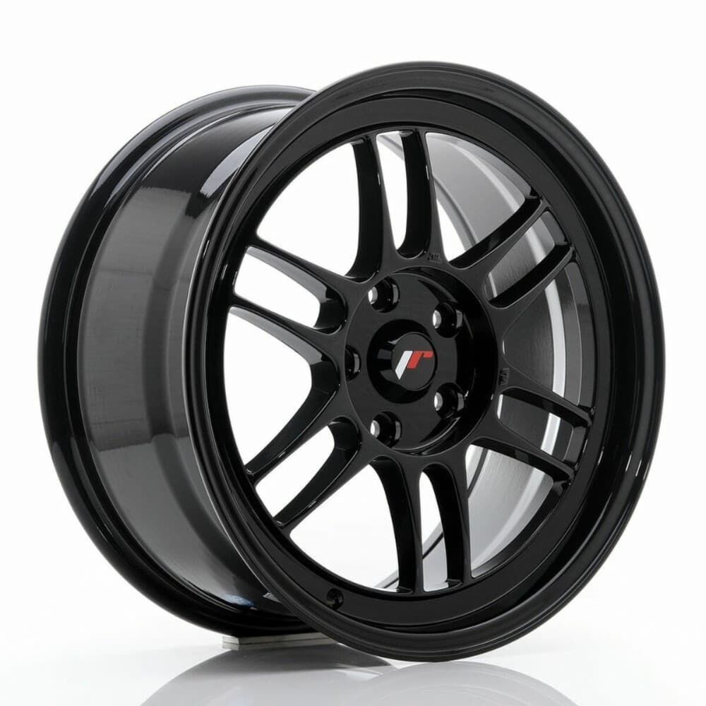 Car Wheel Rim Japan Racing JR7 Black PCD 5x114 ET35 CB 73,1 17"