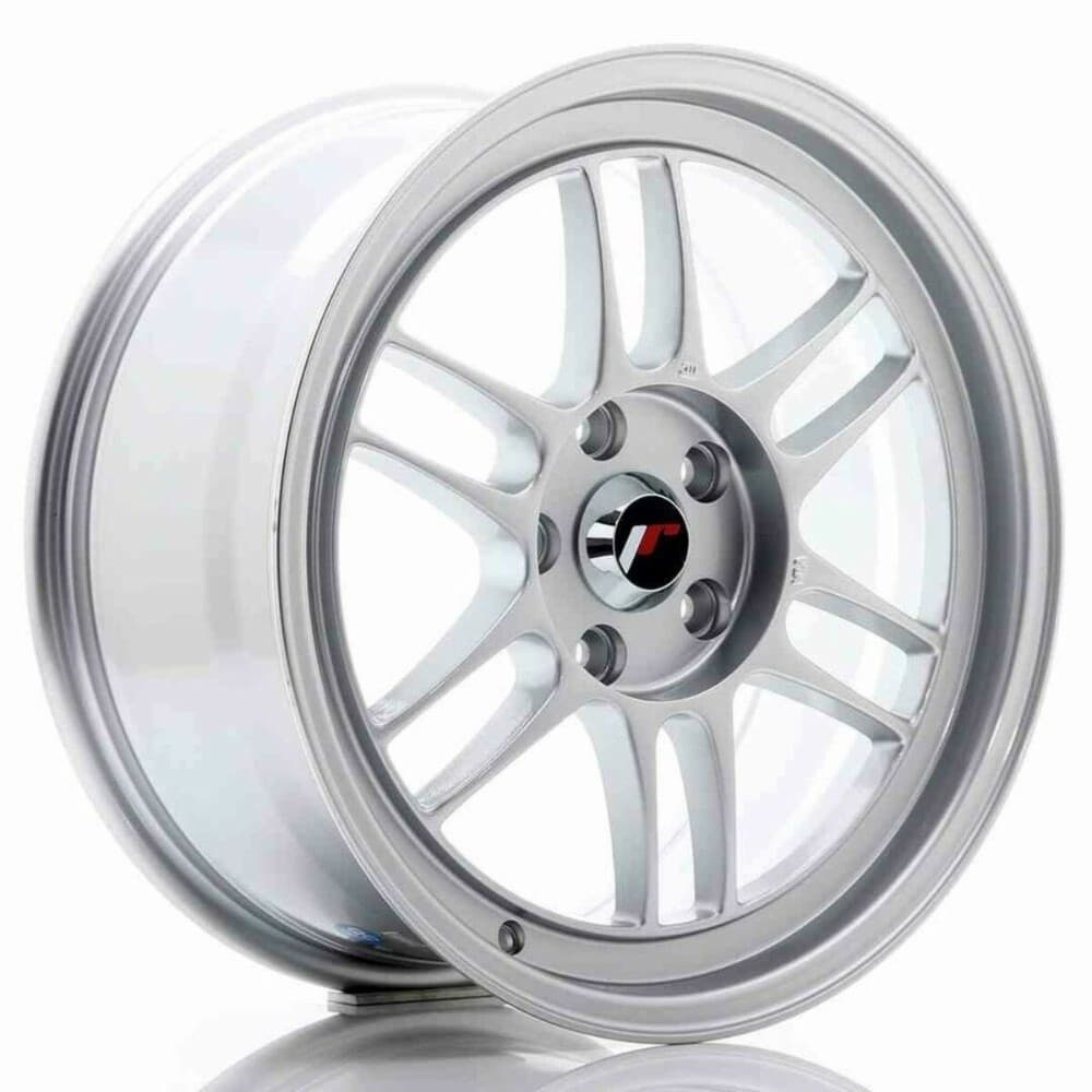 Car Wheel Rim Japan Racing JR7 Silver PCD 5x100 ET35 17"