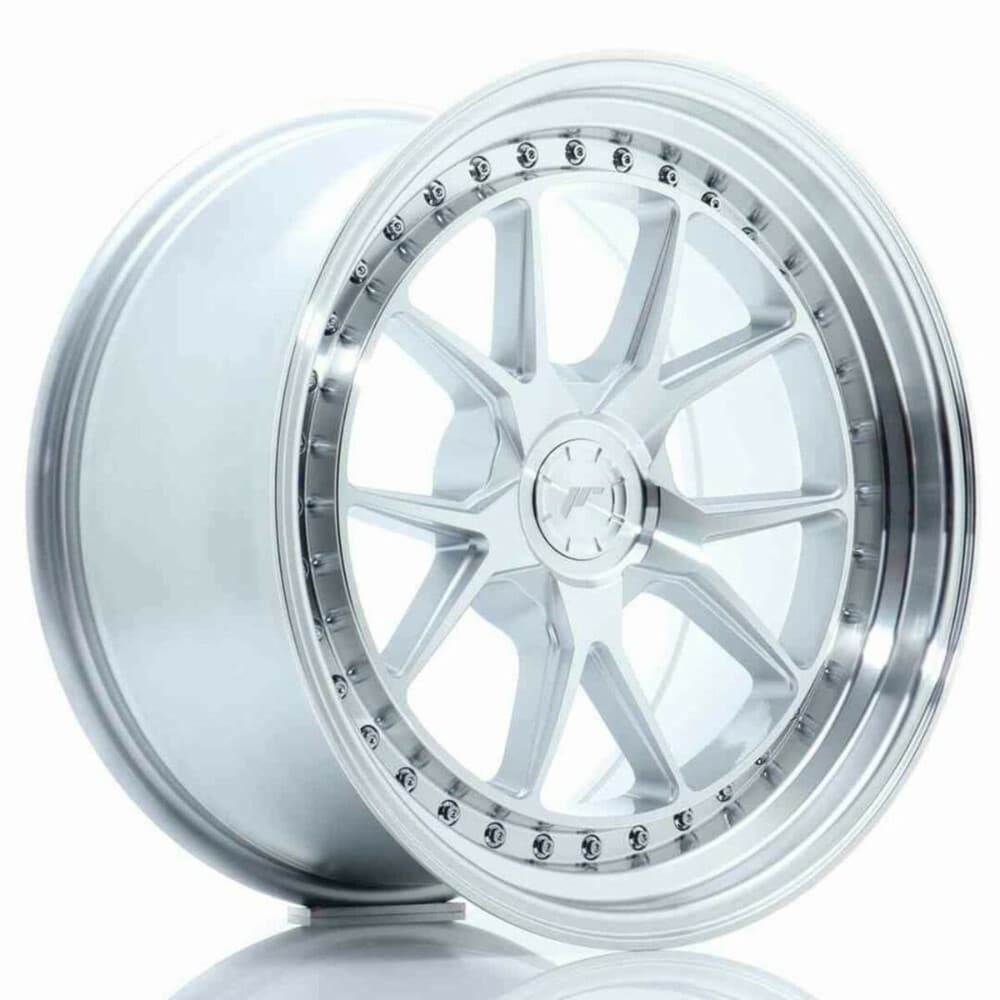 Car Wheel Rim Japan Racing JR39 Silver 18" ET15 Polished