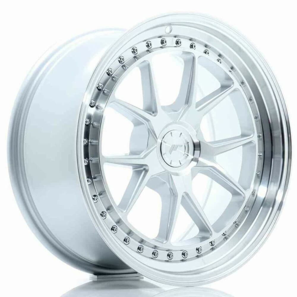 Car Wheel Rim Japan Racing JR39 Silver 18" ET15 Polished