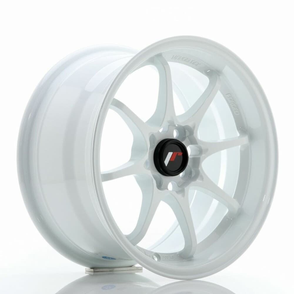 Car Wheel Rim Japan Racing JR5 White 15" PCD 4x100 ET35 CB 73,1