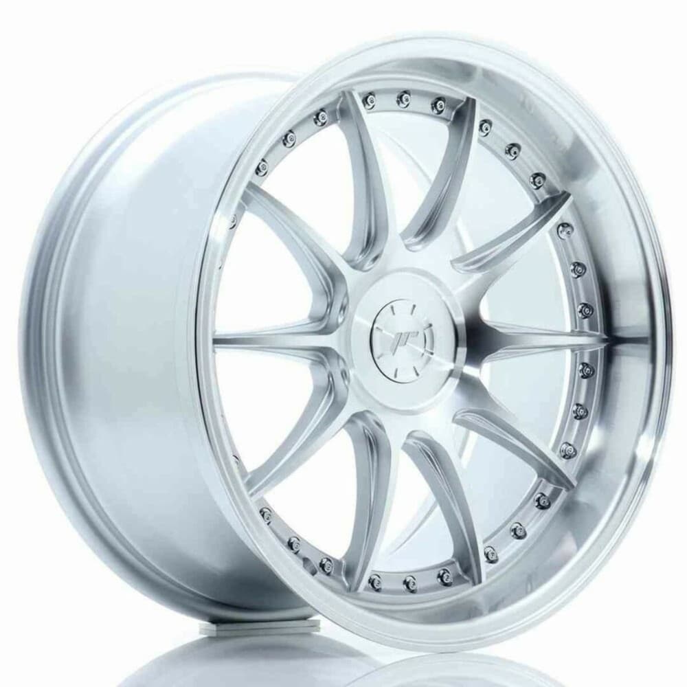Car Wheel Rim Japan Racing JR41 Silver 18" ET15 Polished