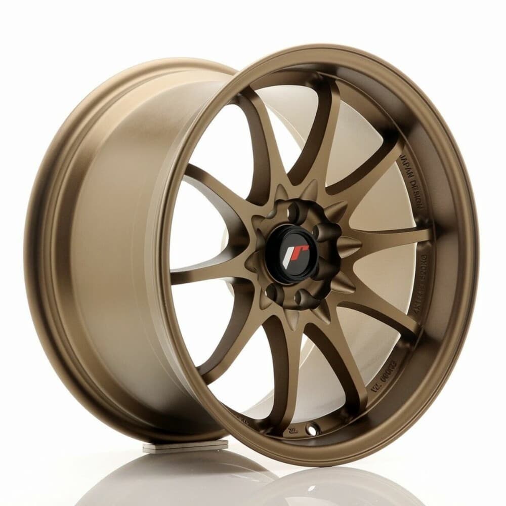 Car Wheel Rim Japan Racing JR5179542573DABZ Bronze PCD 4x100 PCD 4x114 ET25 CB 73,1 17"