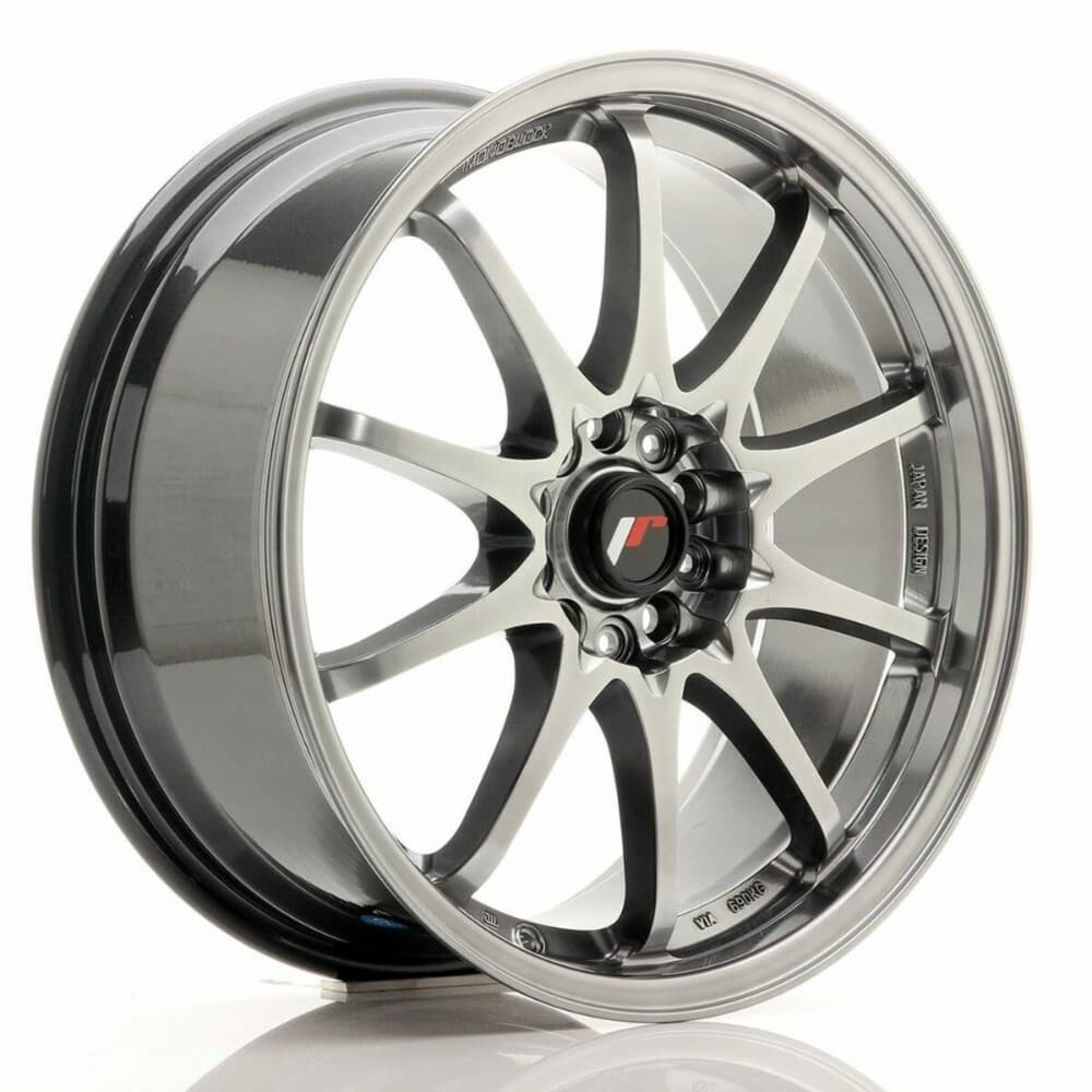 Car Wheel Rim Japan Racing JR5 Black 18" PCD 5x114 ET35 CB 74,1