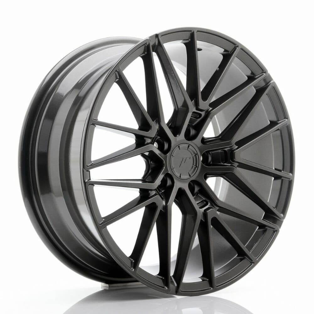 Car Wheel Rim Japan Racing JR38 Grey 18" PCD 5x114 ET42 Polished CB 67,1