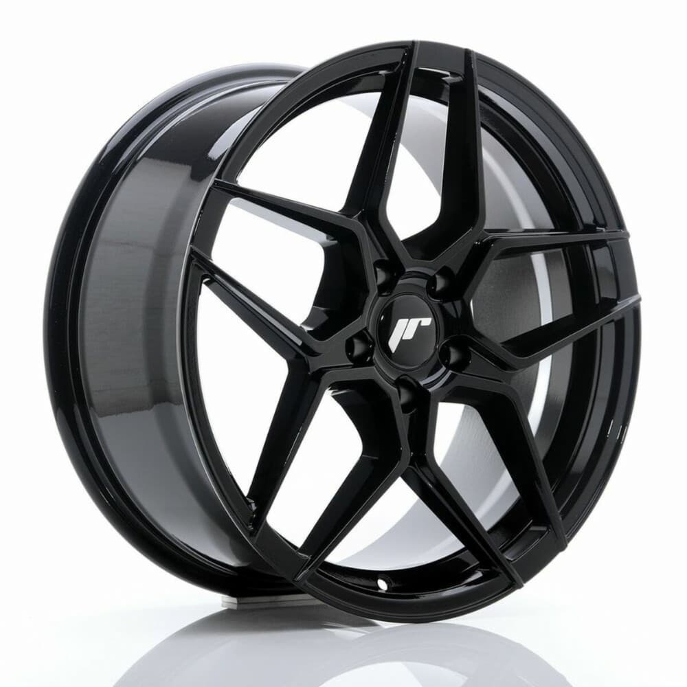Car Wheel Rim Japan Racing JR34 Black 18" PCD 5x112 ET42 CB 66,6