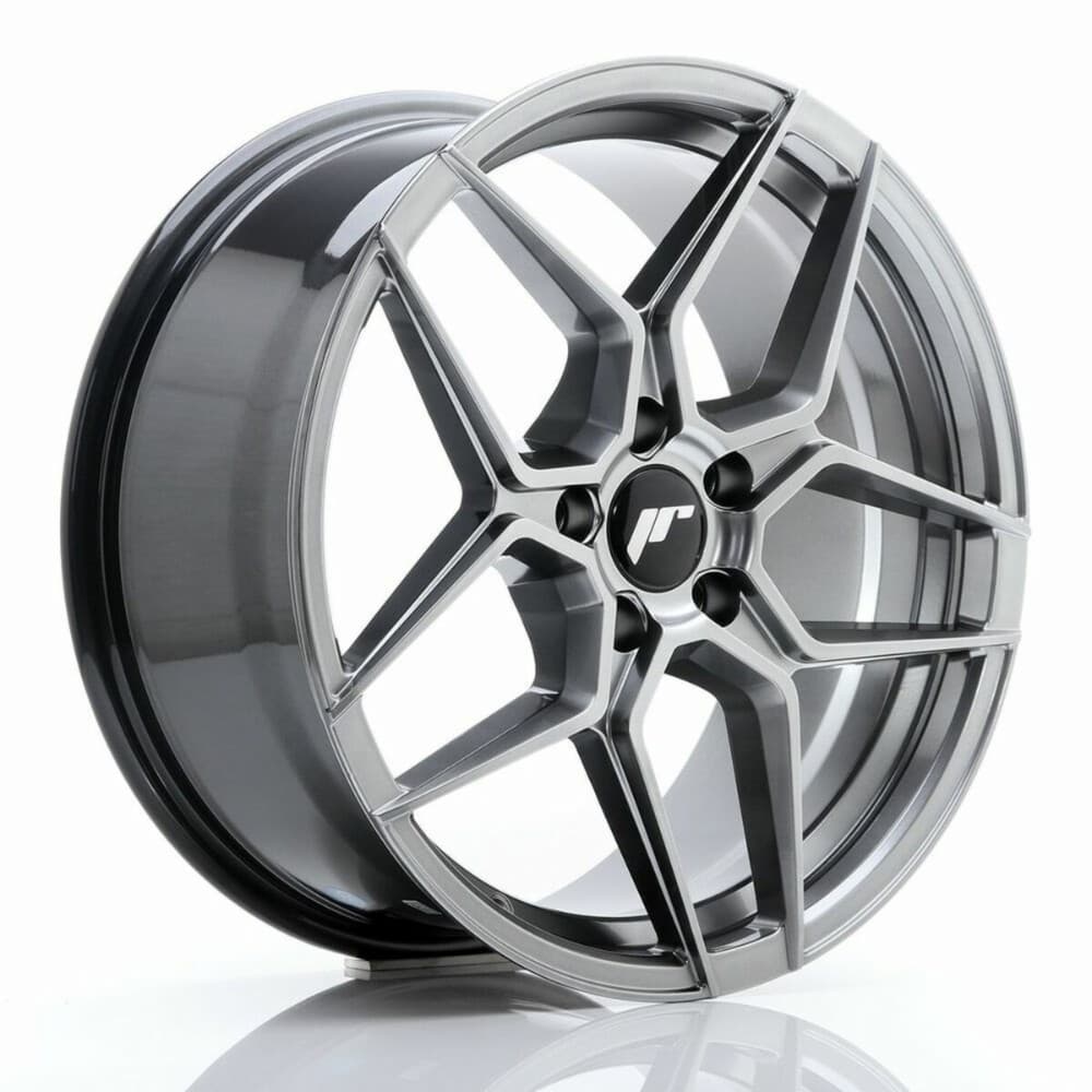 Car Wheel Rim Japan Racing JR34 Silver 18" PCD 5x112 ET42 CB 66,6