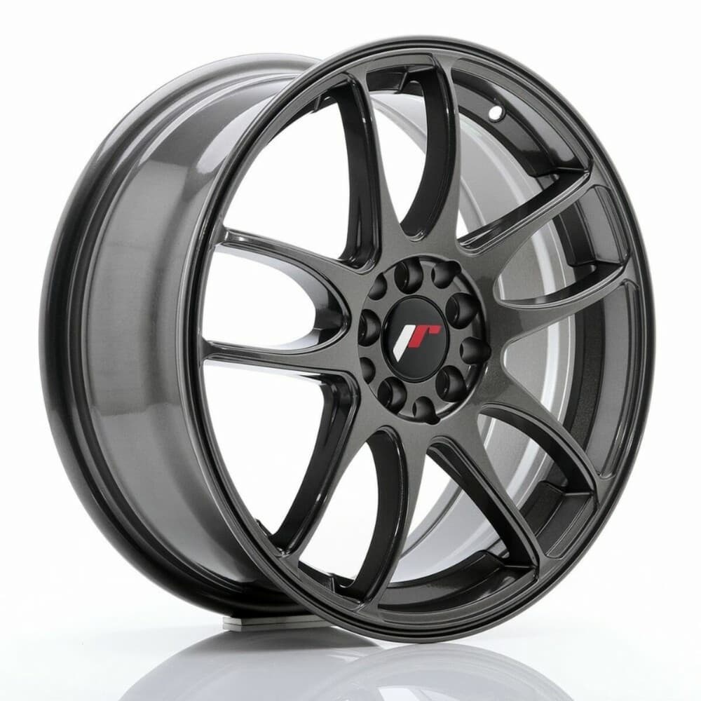 Car Wheel Rim Japan Racing JR29 Grey PCD 5x100 PCD 5x114 ET40 Polished 17" CB 67,1