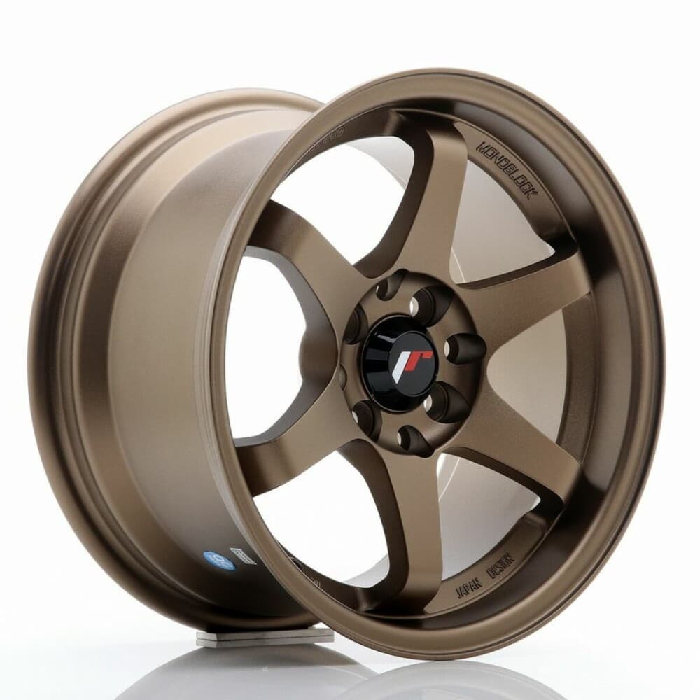 Car Wheel Rim Japan Racing JR3 Bronze 15" PCD 4x114 ET25