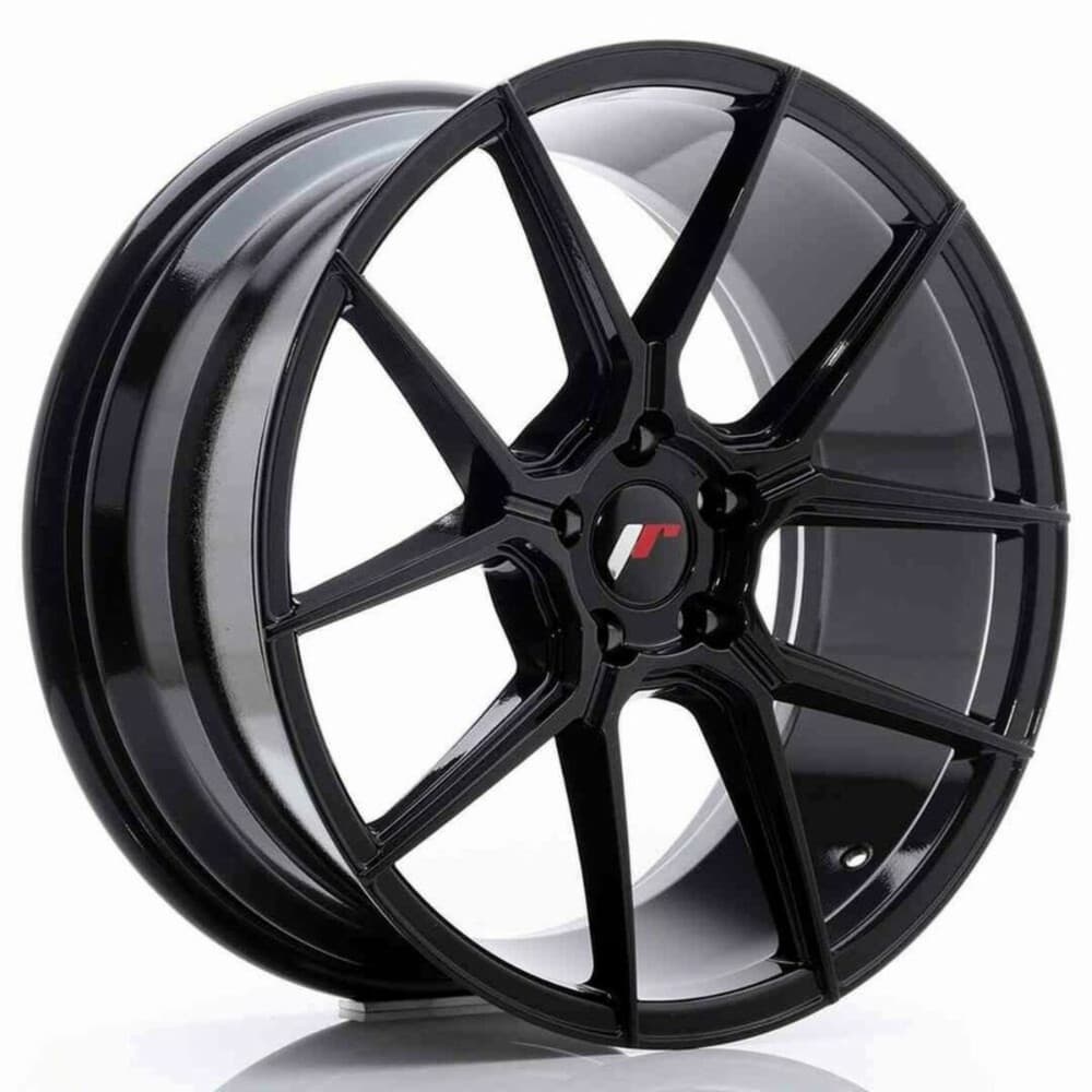 Car Wheel Rim Japan Racing JR30 Black PCD 5x114 ET40 19"
