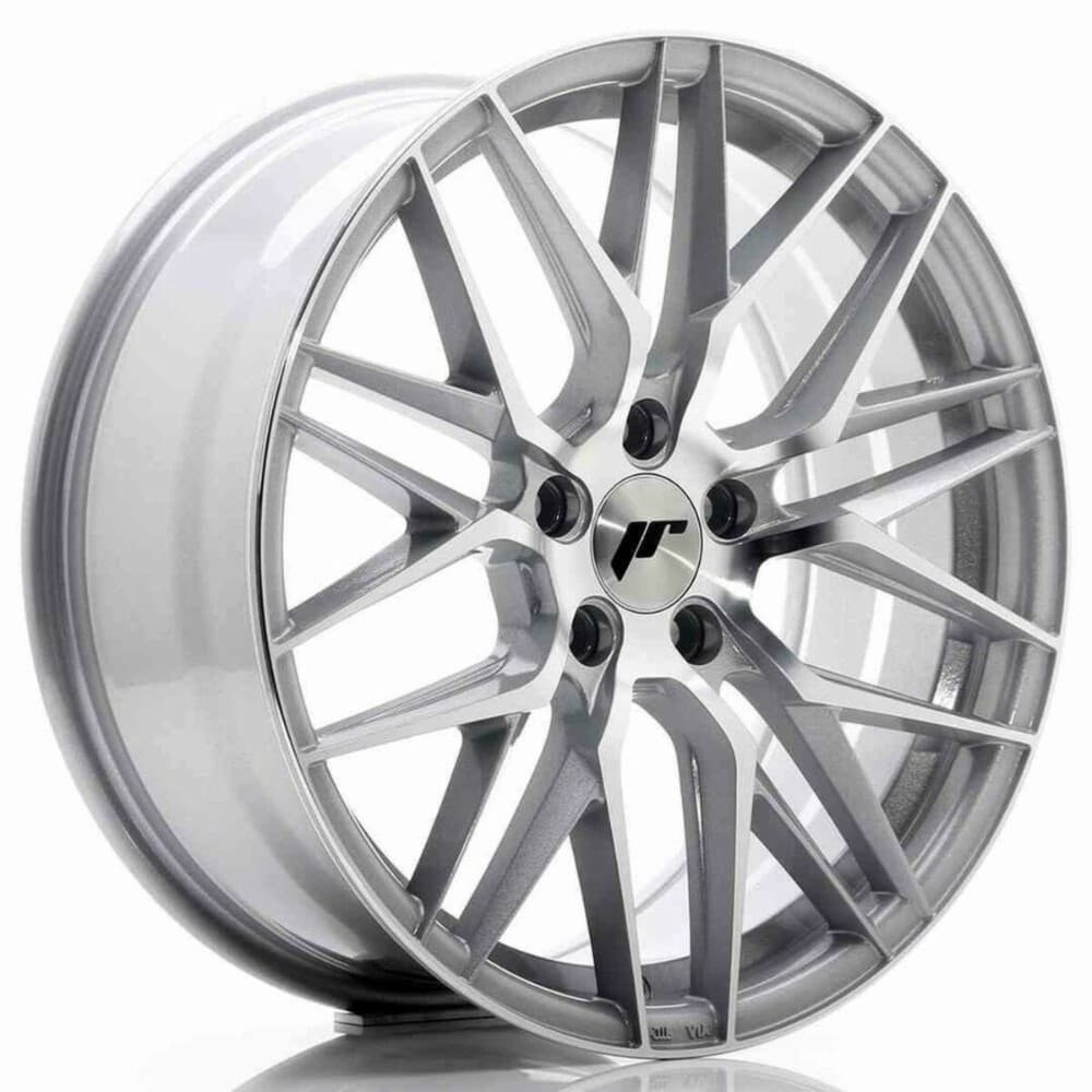 Car Wheel Rim Japan Racing JR28 Silver 18" PCD 5x114 ET40