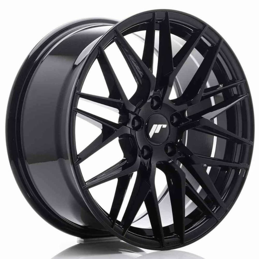 Car Wheel Rim Japan Racing JR28 Black 18" PCD 5x100 ET40