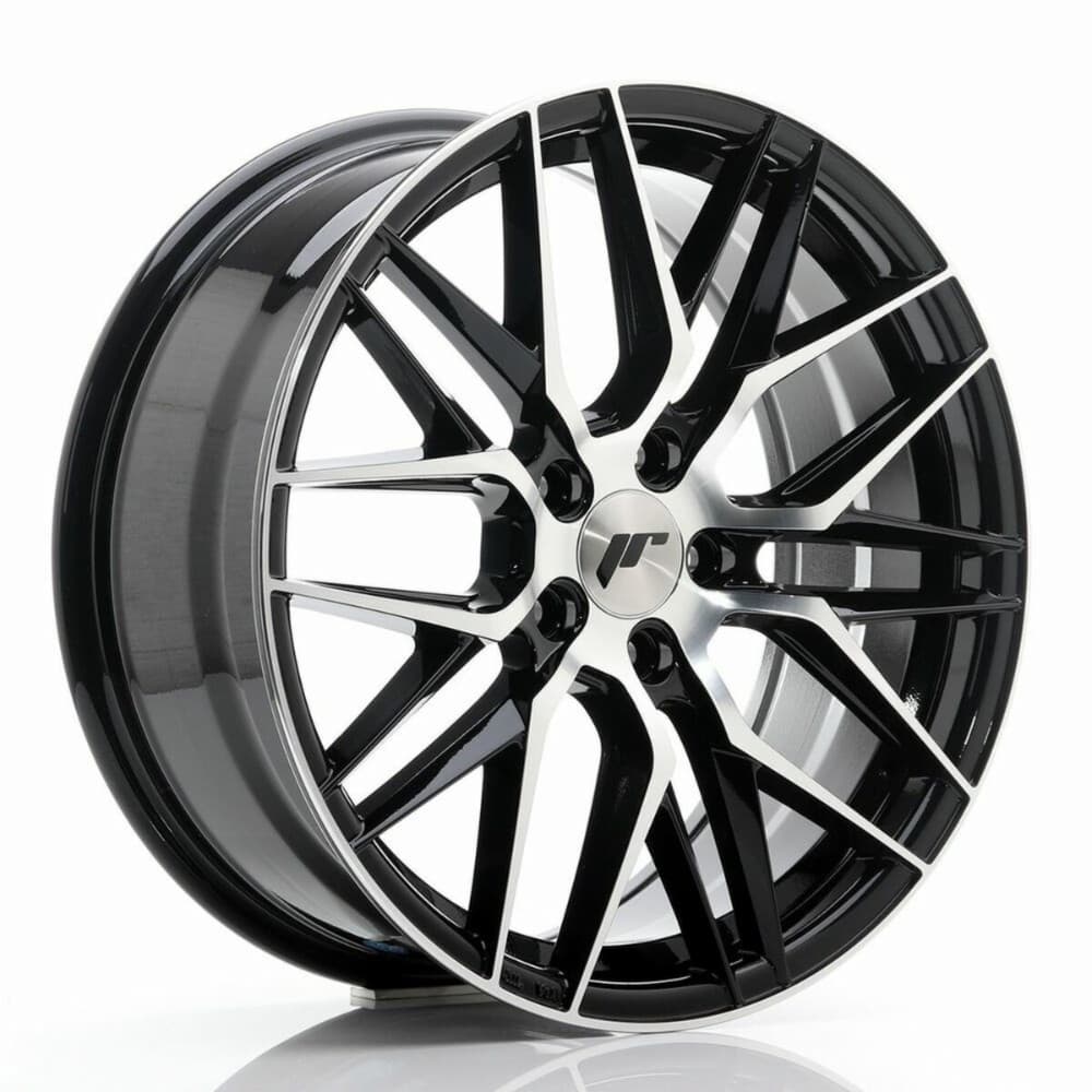 Car Wheel Rim Japan Racing JR28 Black 18" PCD 5x112 ET40 CB 66,6
