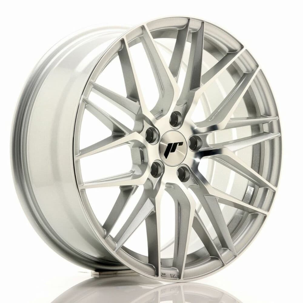 Car Wheel Rim Japan Racing JR28 Silver 18" PCD 5x112 ET40 CB 66,6