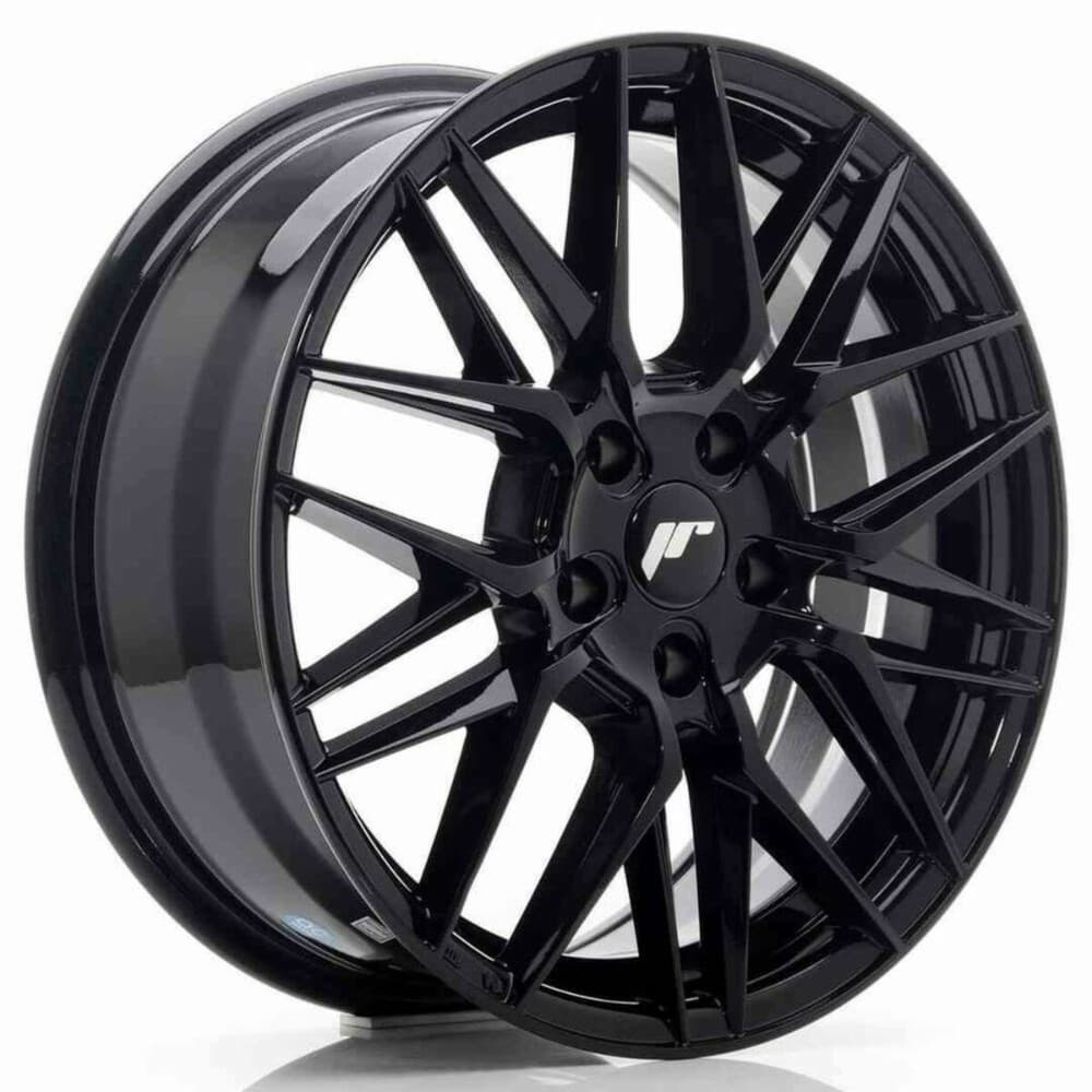Car Wheel Rim Japan Racing JR28 Black PCD 5x100 ET35 17"