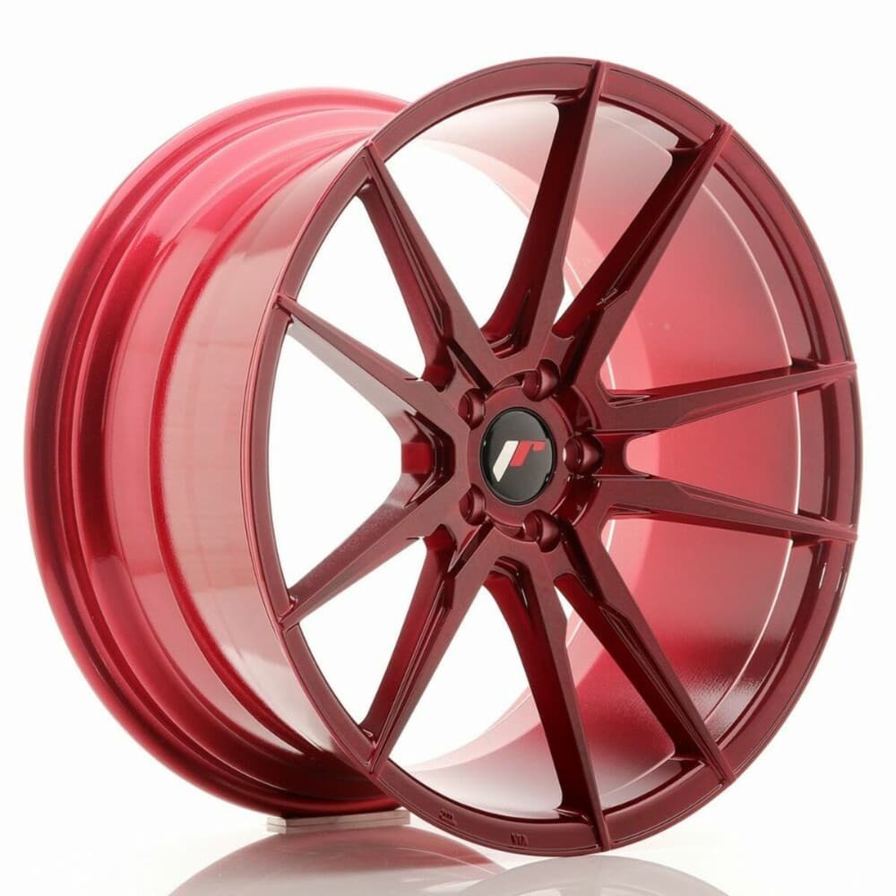 Car Wheel Rim Japan Racing JR21 Red 20" PCD 5x112 ET40