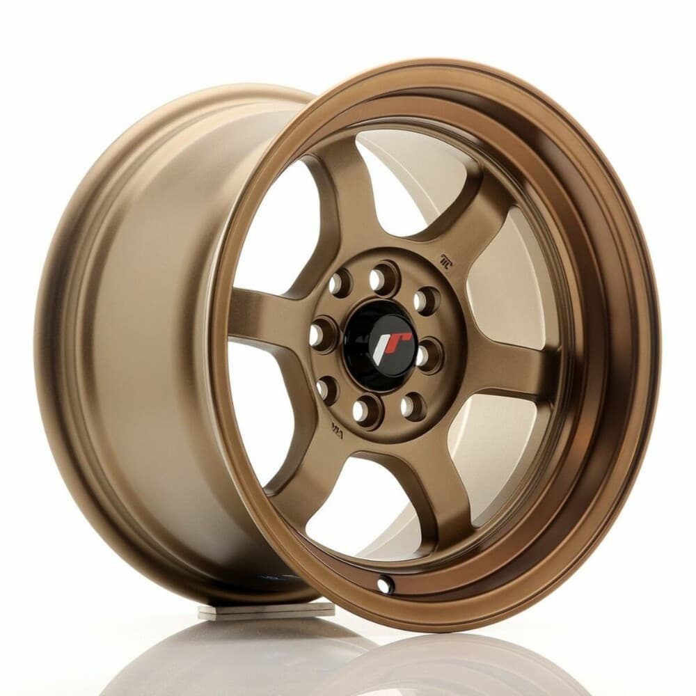 Car Wheel Rim Japan Racing JR12 Bronze 15" PCD 4x100 PCD 4x114 ET13 CB 73,1