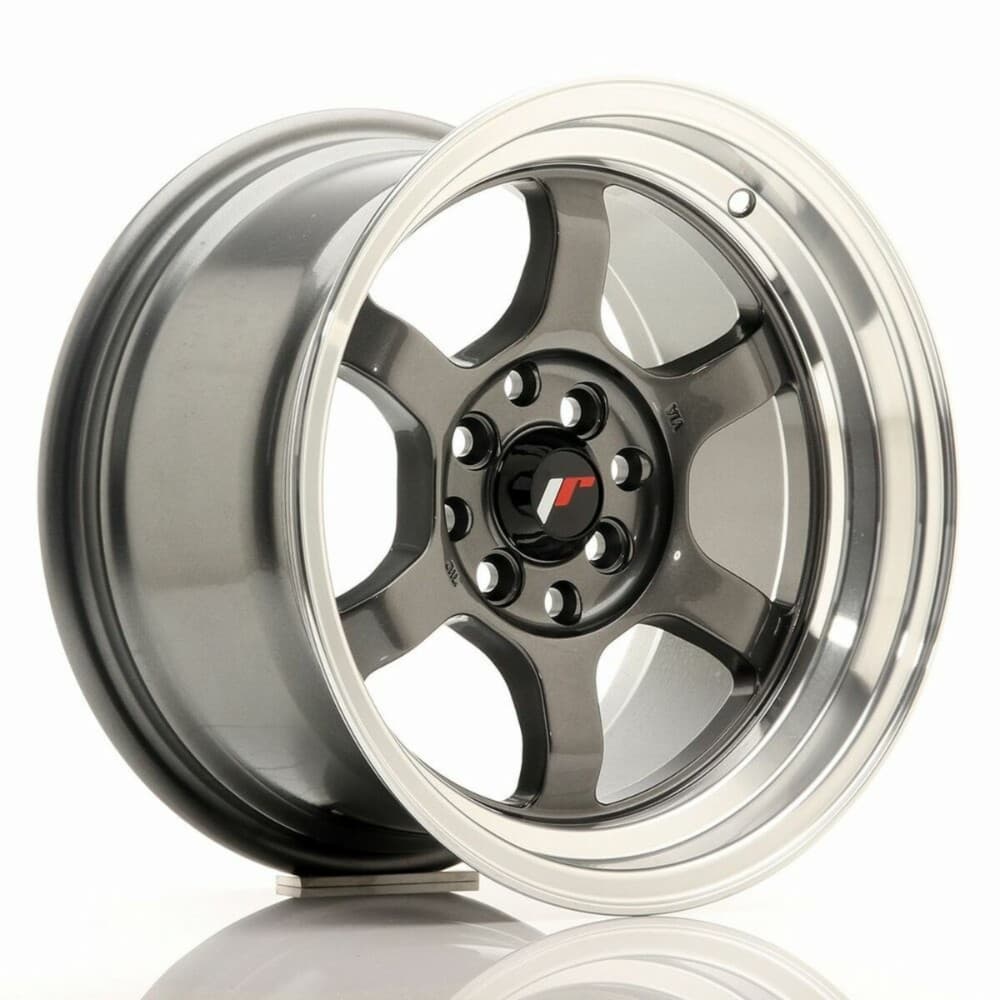 Car Wheel Rim Japan Racing JR12158541373GM Metal 15" PCD 4x100 PCD 4x114 ET13 CB 73,1