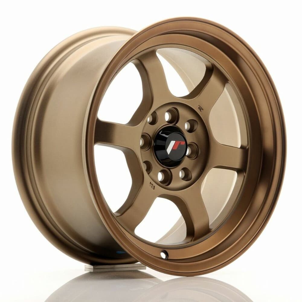 Car Wheel Rim Japan Racing JR12 Bronze 15" PCD 4x100 PCD 4x114 ET26 CB 73,1