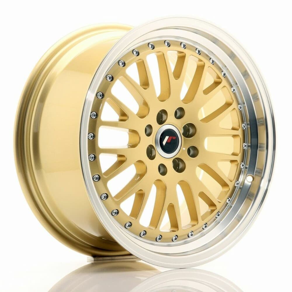 Car Wheel Rim Japan Racing JR10178043574GD Golden PCD 4x100 PCD 4x114 ET35 17" CB 74,1