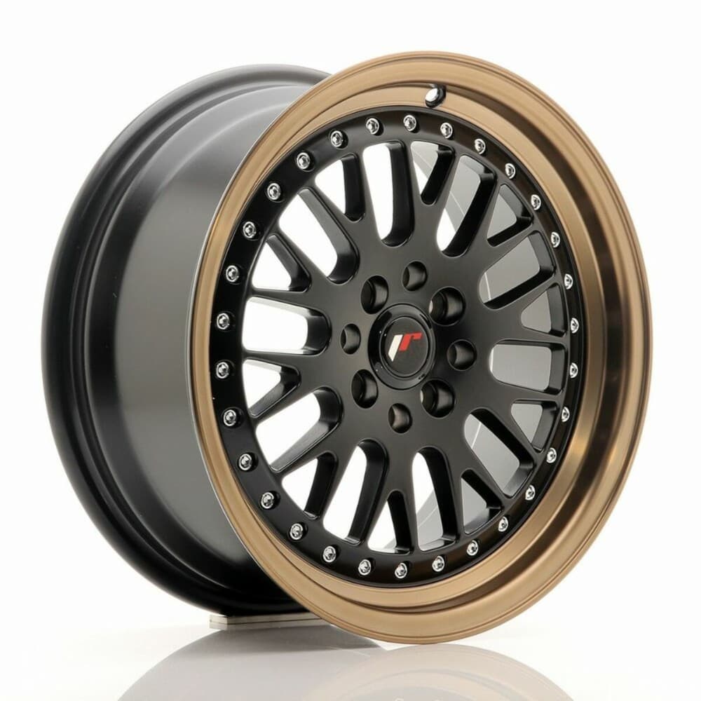 Car Wheel Rim Japan Racing JR10 Black 16" PCD 4x100 PCD 4x108 ET30 CB 67,1