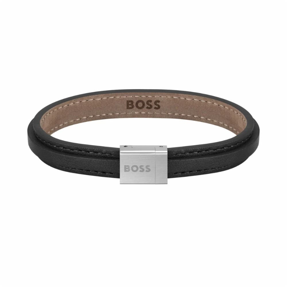 Men's Bracelet Hugo Boss 1580328M Leather 25 cm